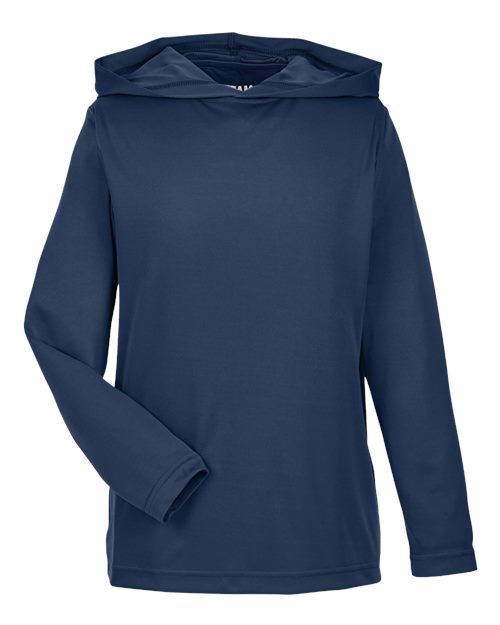Team 365 TT41Y Youth Zone Performance Hooded T-Shirt