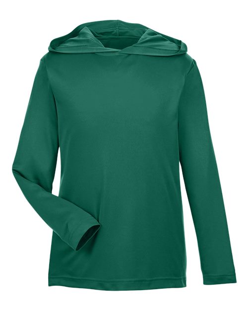 Team 365 TT41Y Youth Zone Performance Hooded T-Shirt