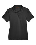 Harriton M345W Women's Advantage Snag Protection Plus IL Snap Placket Polo