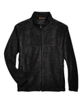 Harriton M990T Men's Tall Full-Zip Fleece