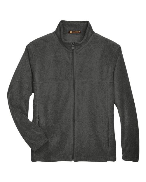 Harriton M990T Men's Tall Full-Zip Fleece