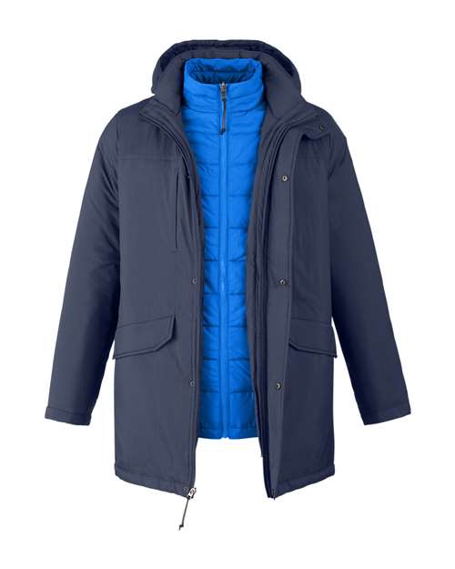 CORE365 CE725 Men's Inspire 3-in-1 Jacket with Insulated Liner