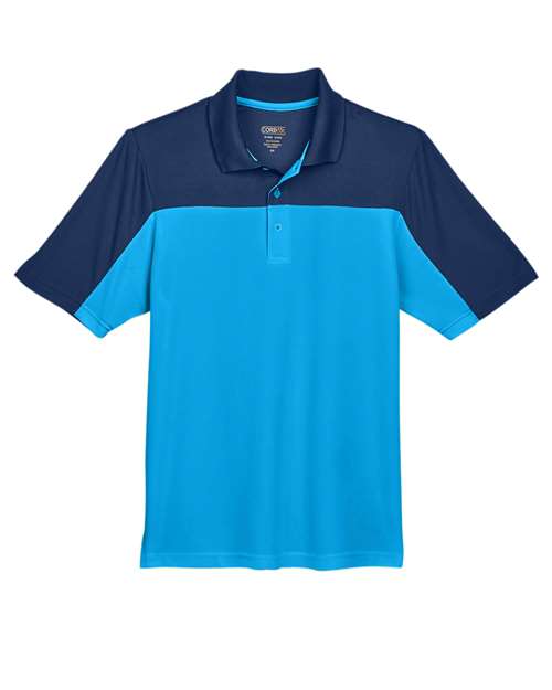 CORE365 CE101 Men's Balance Colorblock Performance Piqué Polo