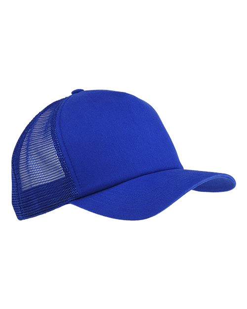 Big Accessories BX010 Twill Trucker Cap