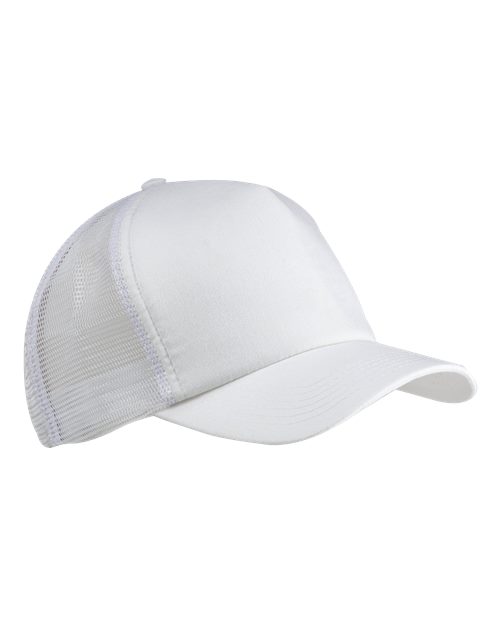 Big Accessories BX010 Twill Trucker Cap