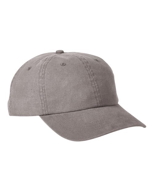 Big Accessories BA610 Heavy Washed Canvas Cap