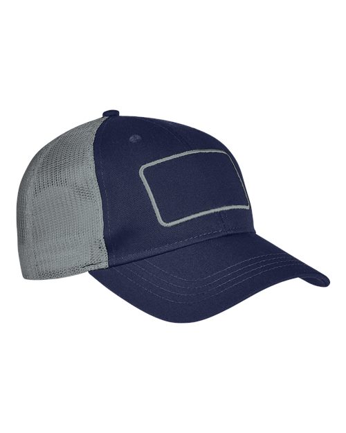 Big Accessories BA656T Patch Trucker Cap