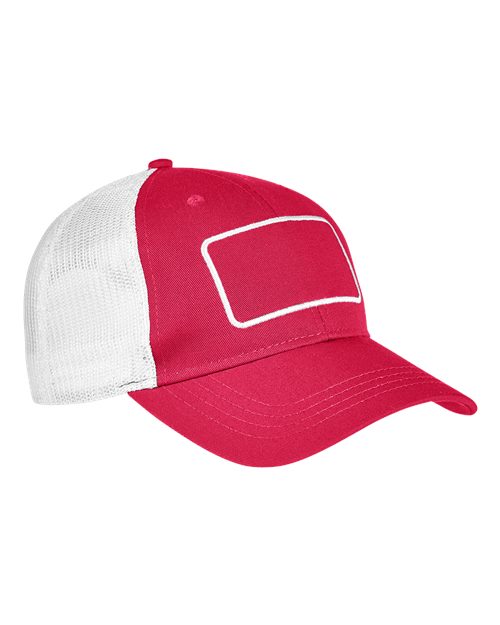 Big Accessories BA656T Patch Trucker Cap