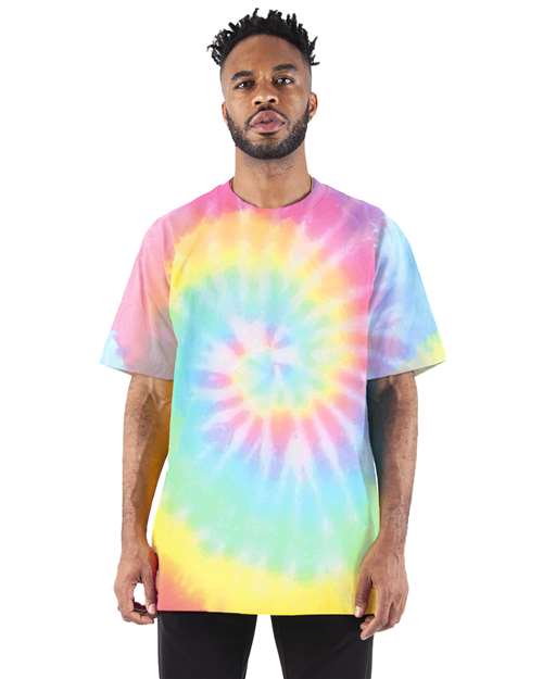 Shaka Wear SHTDSS Unisex Max Heavyweight Tie-Dyed T-Shirt