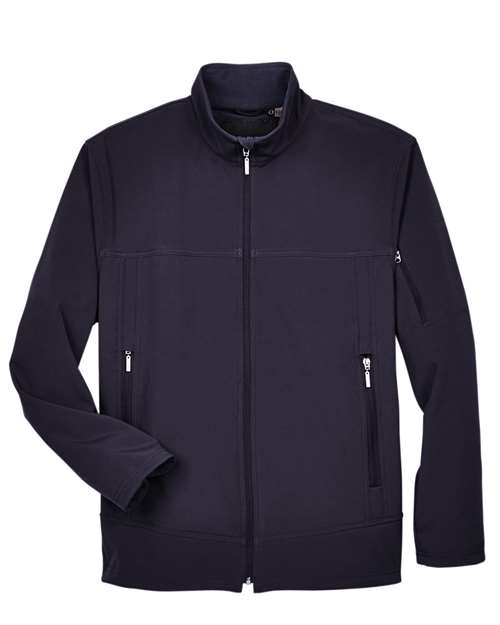 North End 88099 Men's Three Layer Fleece Performance Soft Shell Jacket
