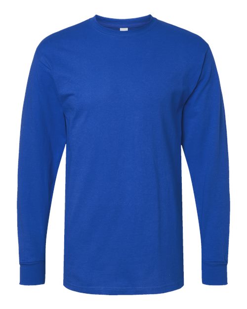 M&O 4820 Unisex Gold Soft Touch Long Sleeve T-Shirt