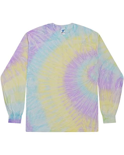 Colortone 2000Y Youth Tie-Dyed Long Sleeve T-Shirt