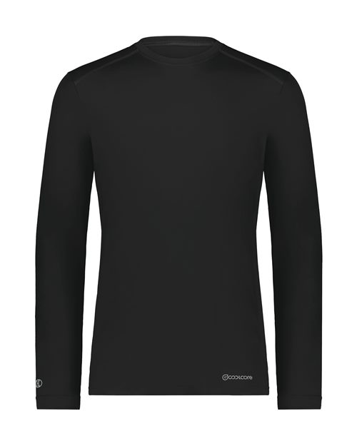 Holloway 222138 Unisex Essential Long Sleeve T-Shirt Powered By Coolcore