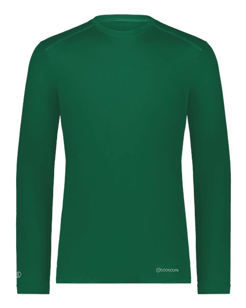 Holloway 222138 Unisex Essential Long Sleeve T-Shirt Powered By Coolcore