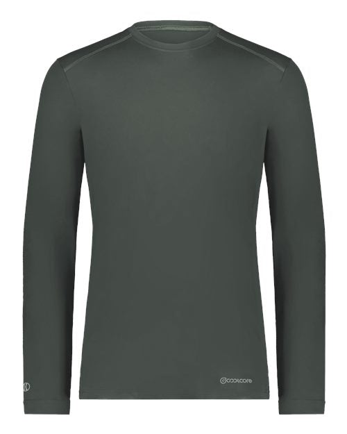 Holloway 222138 Unisex Essential Long Sleeve T-Shirt Powered By Coolcore