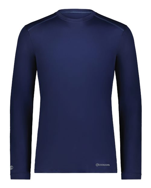 Holloway 222138 Unisex Essential Long Sleeve T-Shirt Powered By Coolcore
