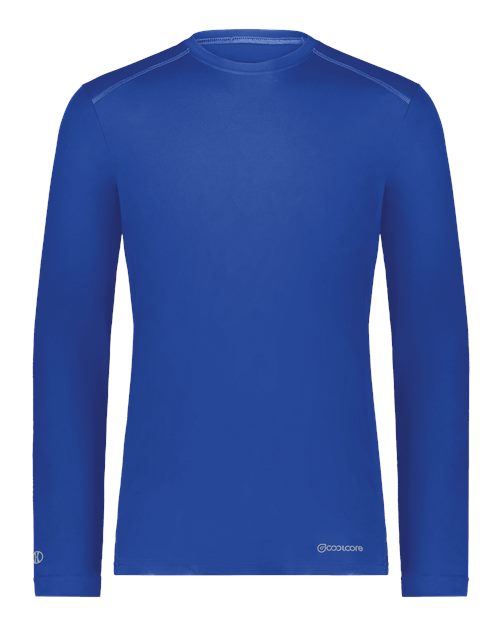 Holloway 222138 Unisex Essential Long Sleeve T-Shirt Powered By Coolcore