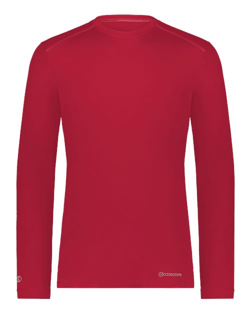 Holloway 222138 Unisex Essential Long Sleeve T-Shirt Powered By Coolcore