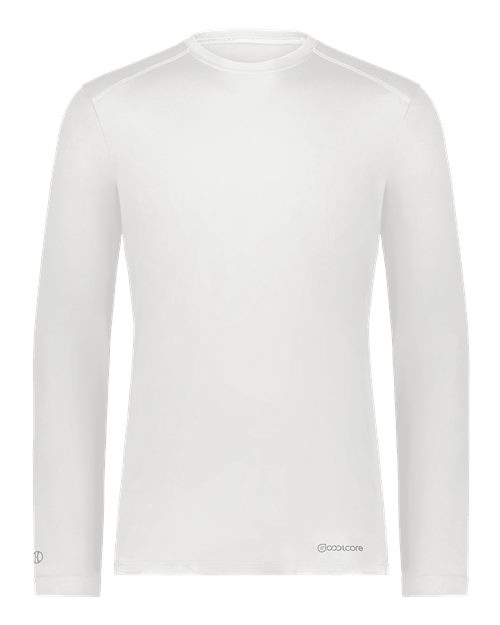 Holloway 222138 Unisex Essential Long Sleeve T-Shirt Powered By Coolcore