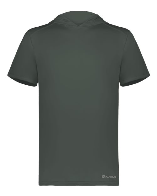 Holloway 222142 Men's Hooded T-Shirt Powered by Coolcore