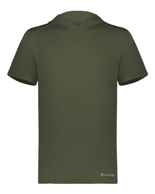 Holloway 222142 Men's Hooded T-Shirt Powered by Coolcore