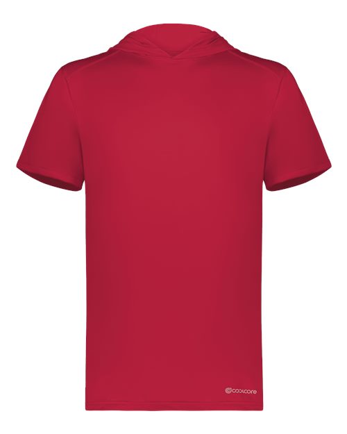 Holloway 222142 Men's Hooded T-Shirt Powered by Coolcore