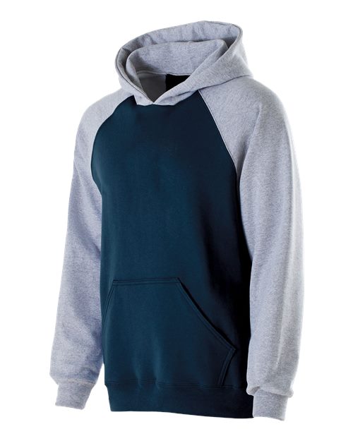 Holloway 229279 Youth Cotton/Poly Fleece Banner Hooded Sweatshirt