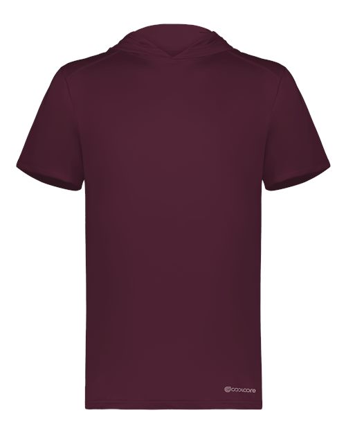 Holloway 222142 Men's Hooded T-Shirt Powered by Coolcore
