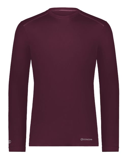 Holloway 222138 Unisex Essential Long Sleeve T-Shirt Powered By Coolcore