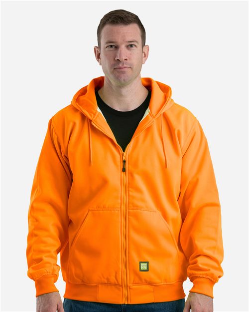 Berne Apparel HVF101 Men's Heritage Thermal-Lined Full-Zip Hooded Sweatshirt
