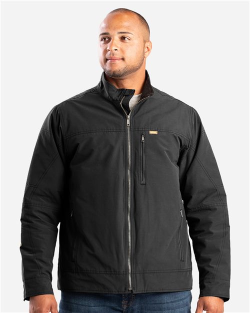 Berne Apparel J387 Men's Highland Quilt-Lined Micro-Duck Jacket