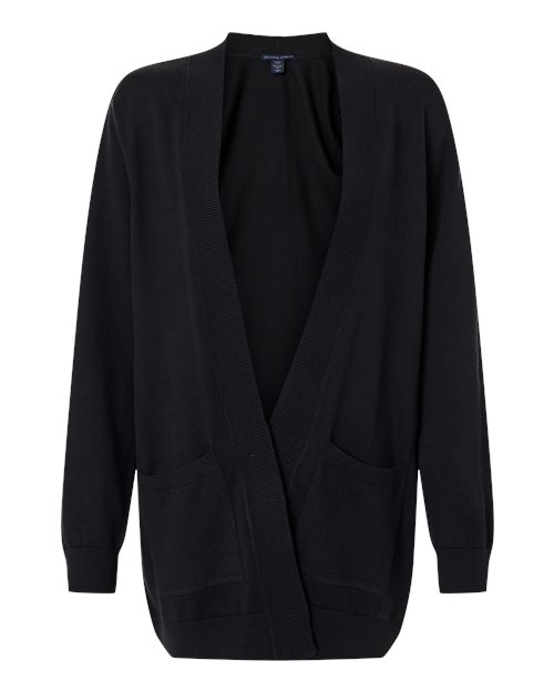 Devon & Jones DG447W Women's New Classics Open Cardigan Sweater