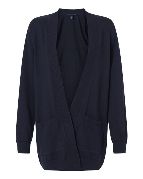 Devon & Jones DG447W Women's New Classics Open Cardigan Sweater