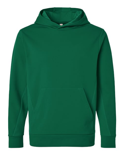 Team 365 TT400 Unisex Squad Hooded Tech Fleece Pullover