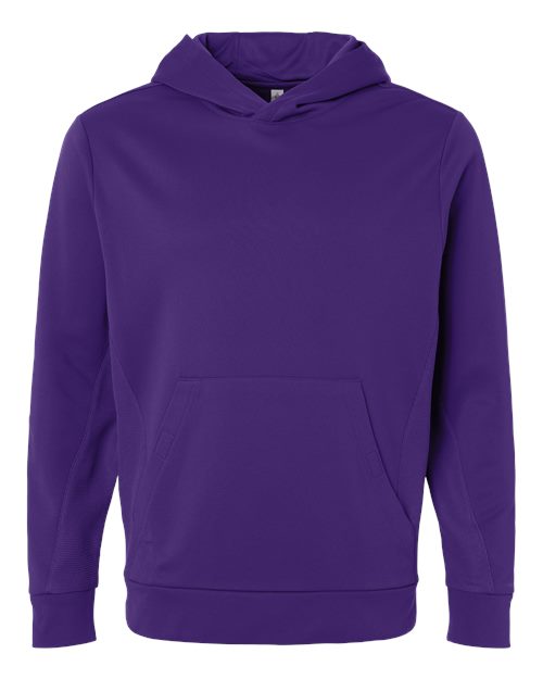 Team 365 TT400 Unisex Squad Hooded Tech Fleece Pullover
