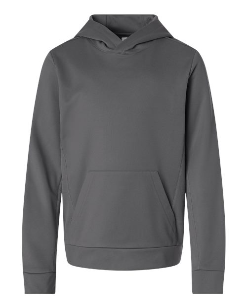 Team 365 TT400Y Youth Squad Hooded Tech Fleece Pullover