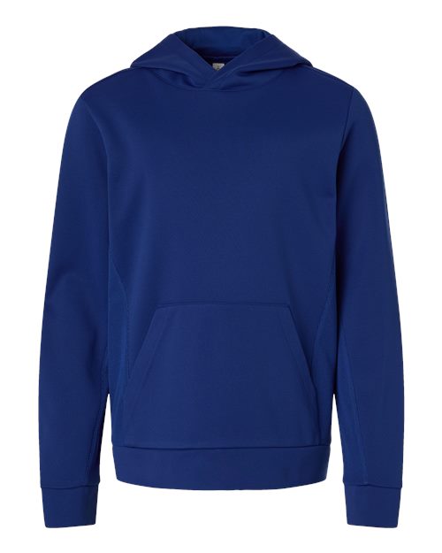 Team 365 TT400Y Youth Squad Hooded Tech Fleece Pullover