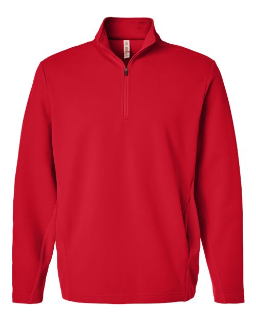 Team 365 TT401 Unisex Squad Cadet Quarter-Zip Tech Fleece Pullover