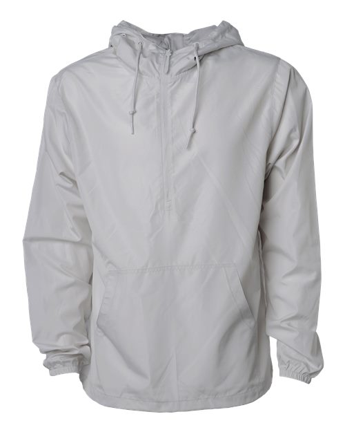 Independent Trading Co. EXP54LWP Unisex Lightweight Quarter-Zip Windbreaker Pullover Jacket