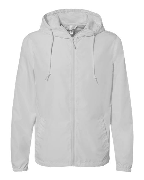 Independent Trading Co. EXP54LWZ Men's Lightweight Windbreaker Full-Zip Jacket