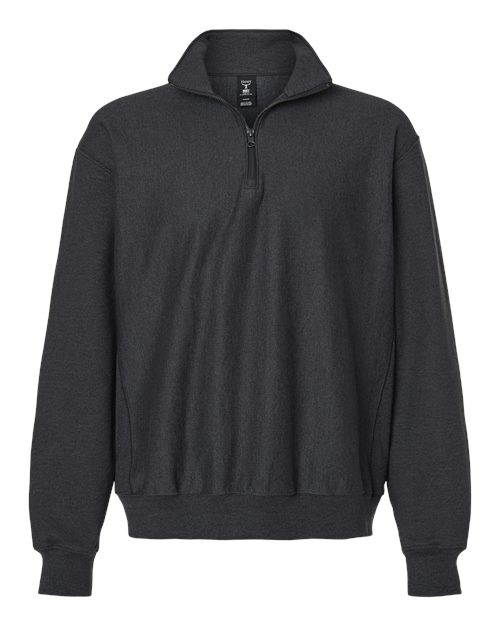 Hanes OG900 Men's Beefy® Sweats Premium Heavyweight Quarter-Zip Sweatshirt