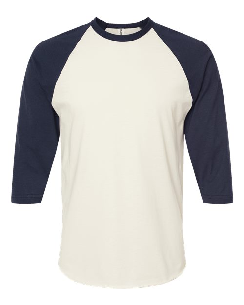 Tultex 245 Unisex Fine Jersey Raglan T-Shirt
