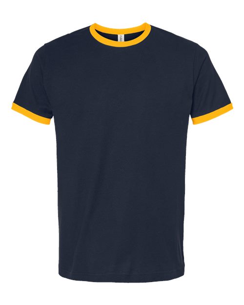 Tultex 246 Unisex Fine Jersey Ringer T-Shirt