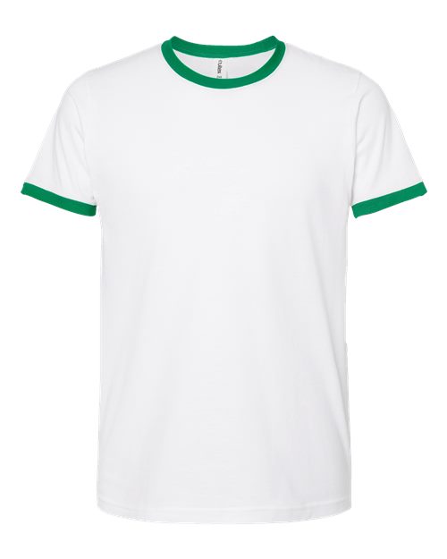 Tultex 246 Unisex Fine Jersey Ringer T-Shirt
