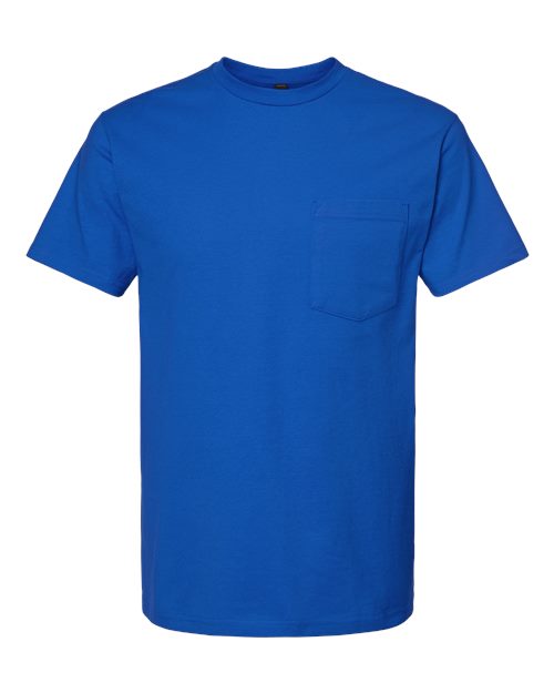 Tultex 293 Unisex Heavyweight Jersey Pocket T-Shirt