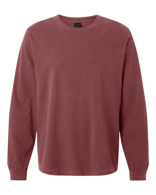 BELLA + CANVAS 4851GD Unisex Heavyweight Garment-Dyed Long Sleeve Tee