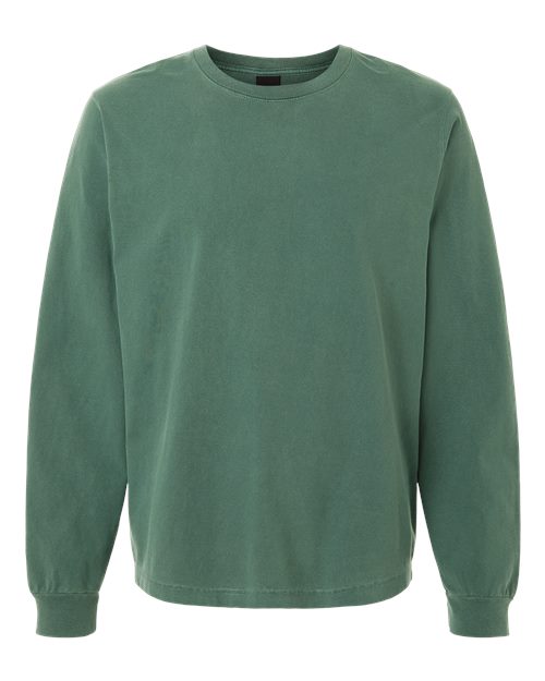BELLA + CANVAS 4851GD Unisex Heavyweight Garment-Dyed Long Sleeve Tee