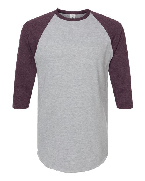 Tultex 245 Unisex Fine Jersey Raglan T-Shirt