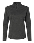 AllPro 4HM70L Women's Pro-Lock Performance Mélange Quarter-Zip Pullover