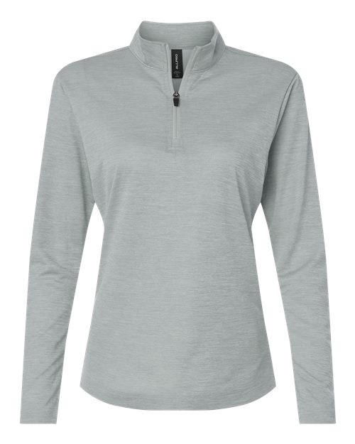 AllPro 4HM70L Women's Pro-Lock Performance Mélange Quarter-Zip Pullover